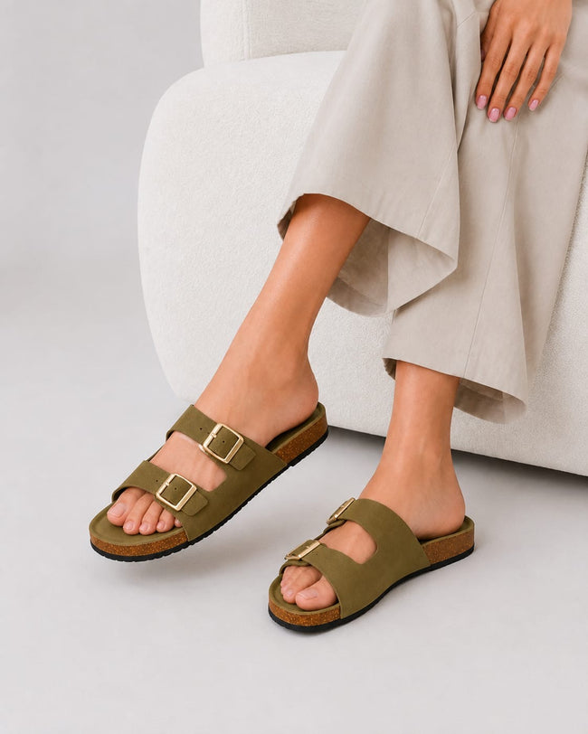 Hiza Suede Olive