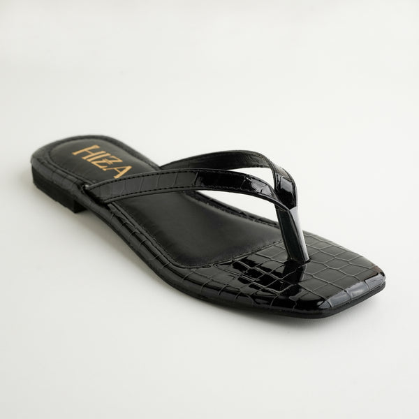 Hiza Croc Glam - Black