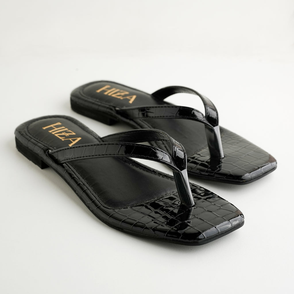 Hiza Croc Glam - Black