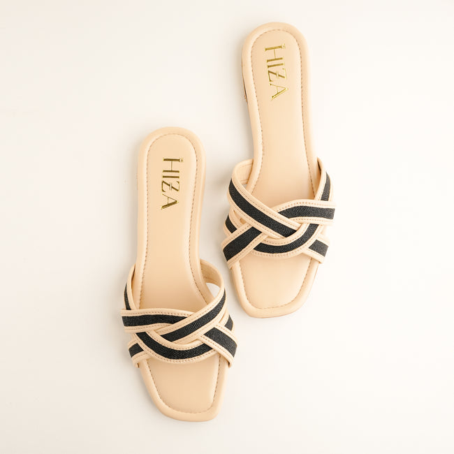 Hiza Criss Cross - Beige
