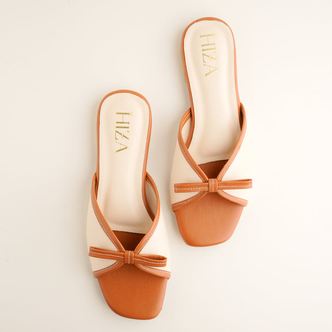 Hiza Classic Bow - Brown