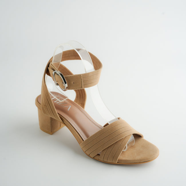 Hiza Brown Suede
