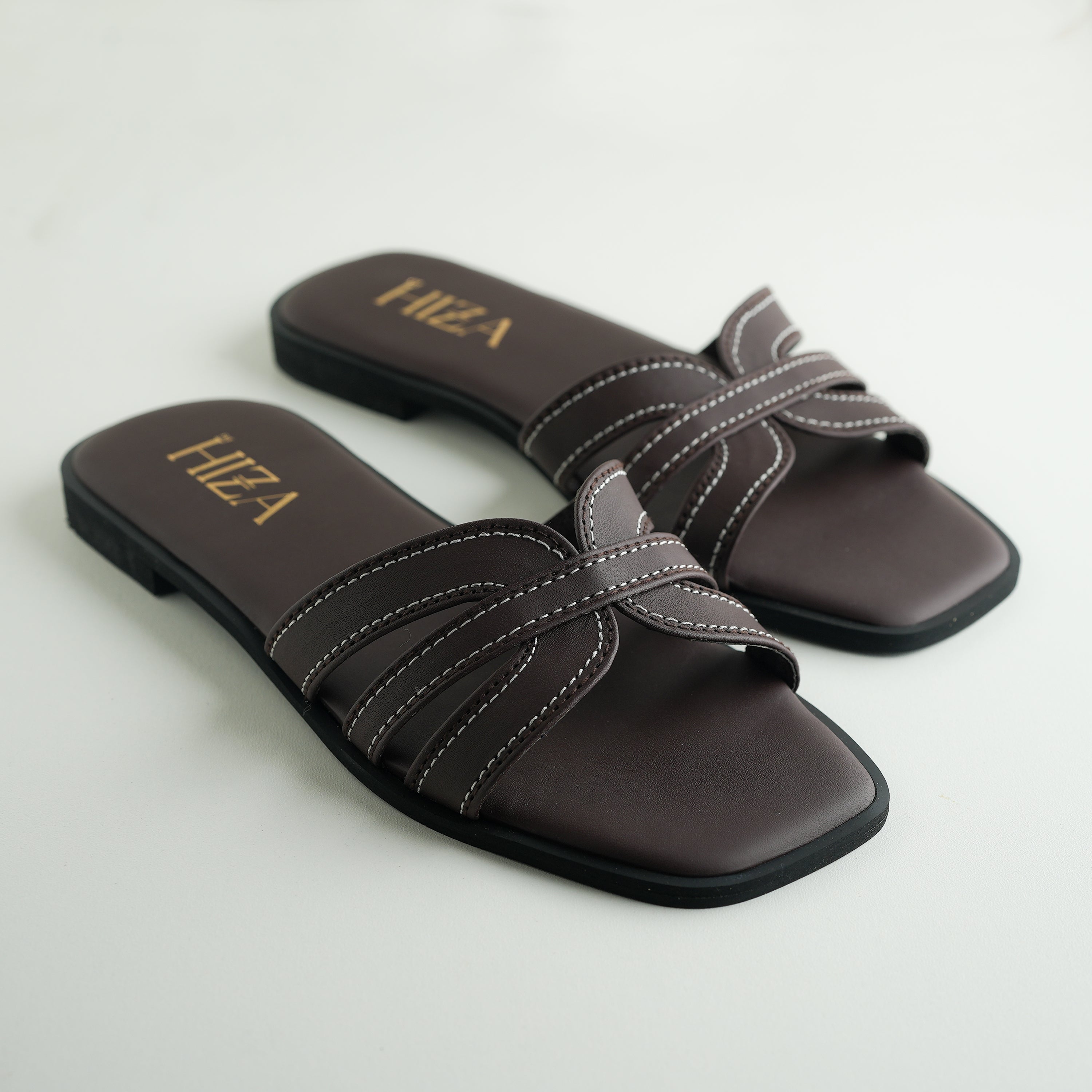 Hiza Comfort Glide - Dark Brown