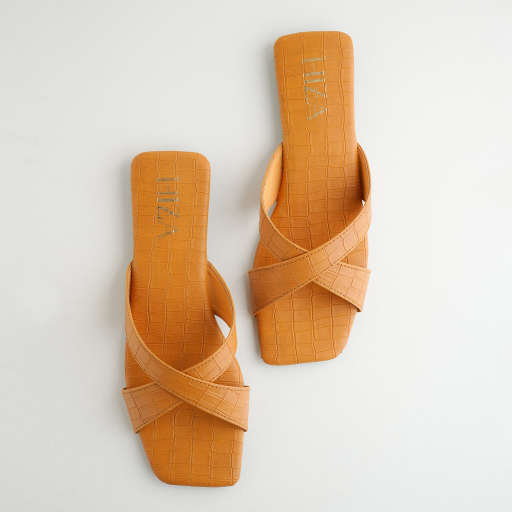 Hiza Urban Croc - Mustard