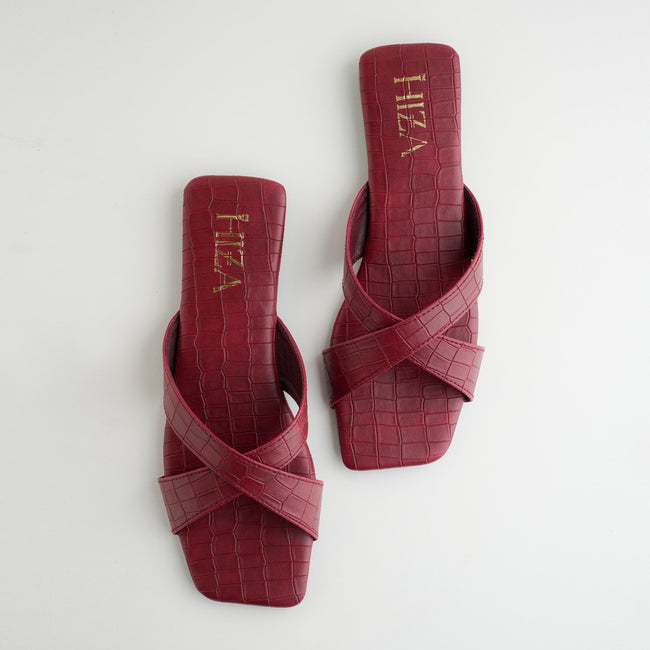 Hiza Urban Croc - Maroon