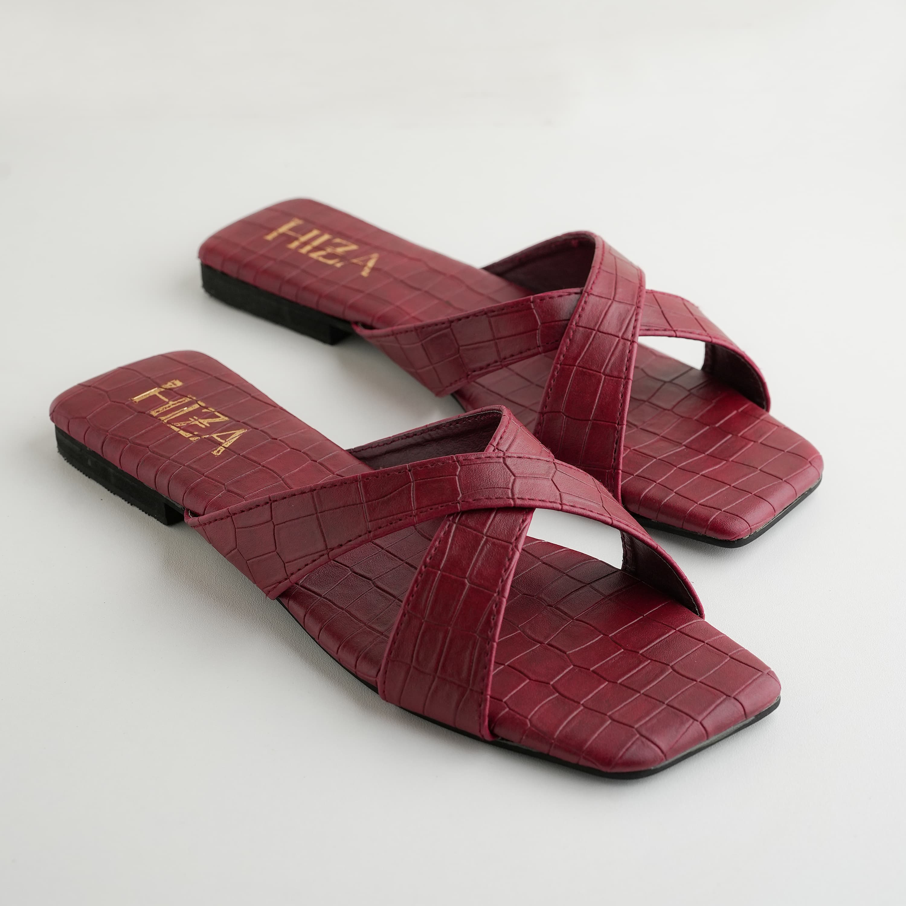 Hiza Urban Croc - Maroon