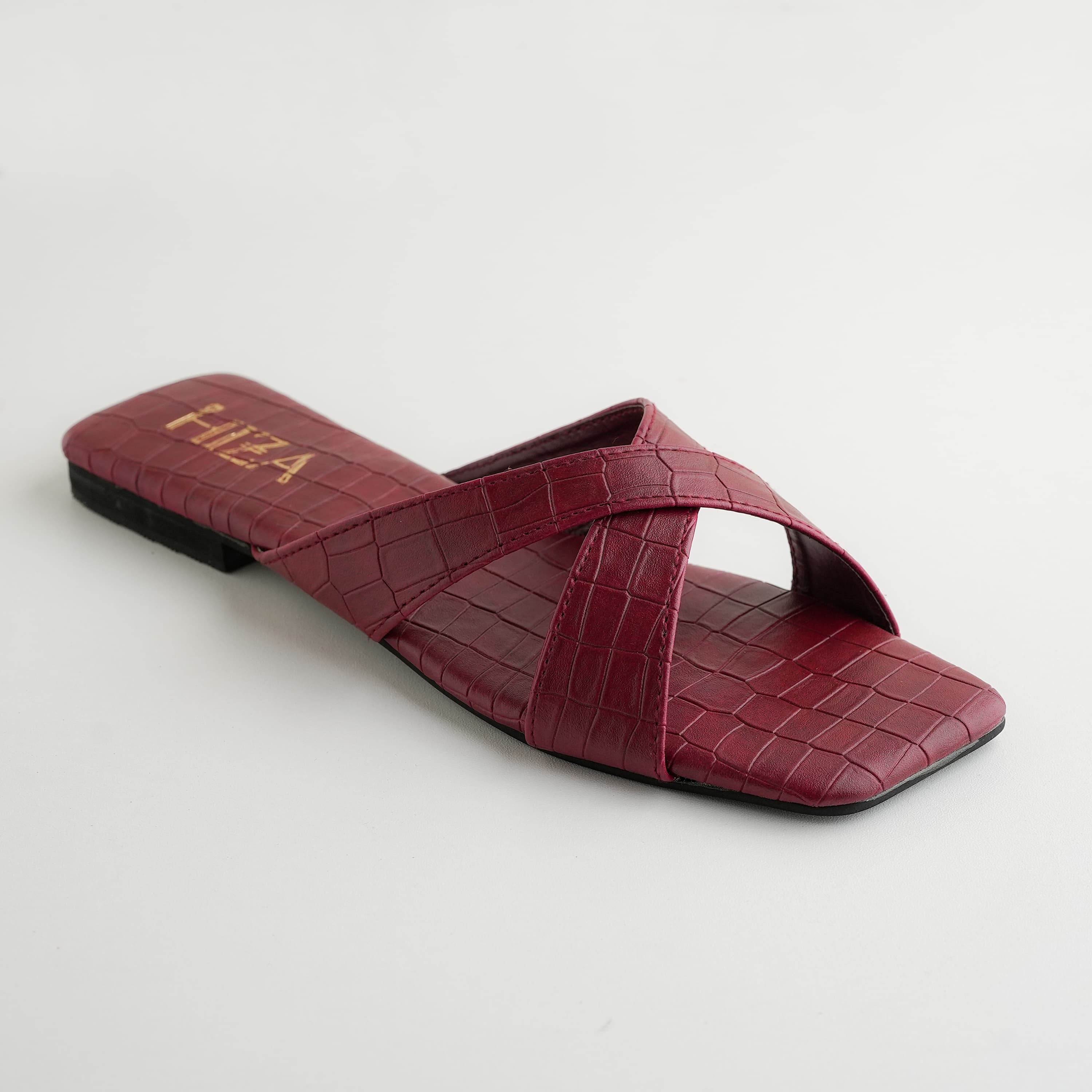 Hiza Urban Croc - Maroon
