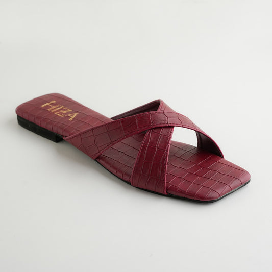 Hiza Urban Croc - Maroon