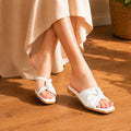 Hiza Lilac Luxe - White