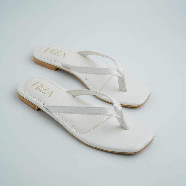 Hiza Croc Glam - White