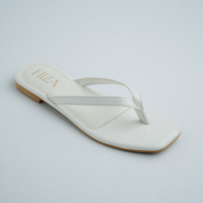 Hiza Croc Glam - White